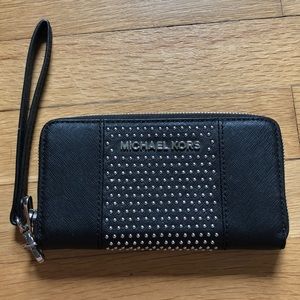 Michael Kors tech wristlet